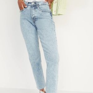 Light Blue Curvy High-rise Jeans